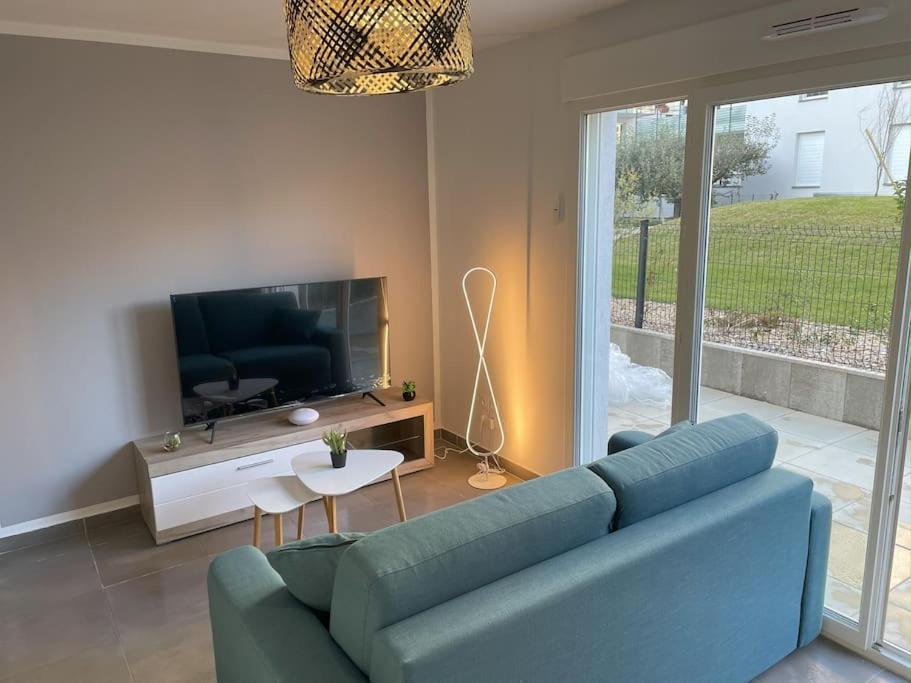 L'Appartement Bleu-T2-Annemasse Dış mekan fotoğraf
